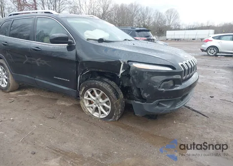 2015 Jeep Cherokee Latitude из США, поврежденный, VIN 1C4PJMCS1FW589128